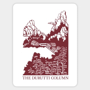 The Durutti Column •••••• 80s Aesthetic Original Design Sticker